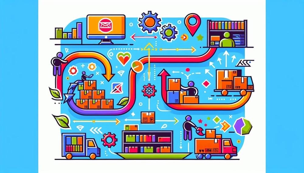 order fulfillment processes illustration