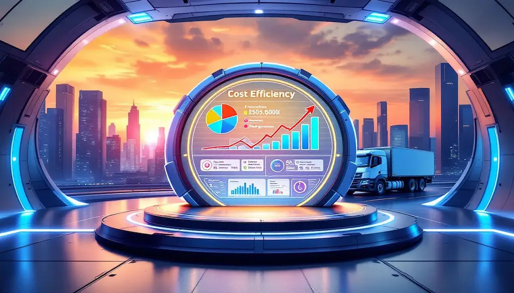 3pl kpi cost efficiency graphic